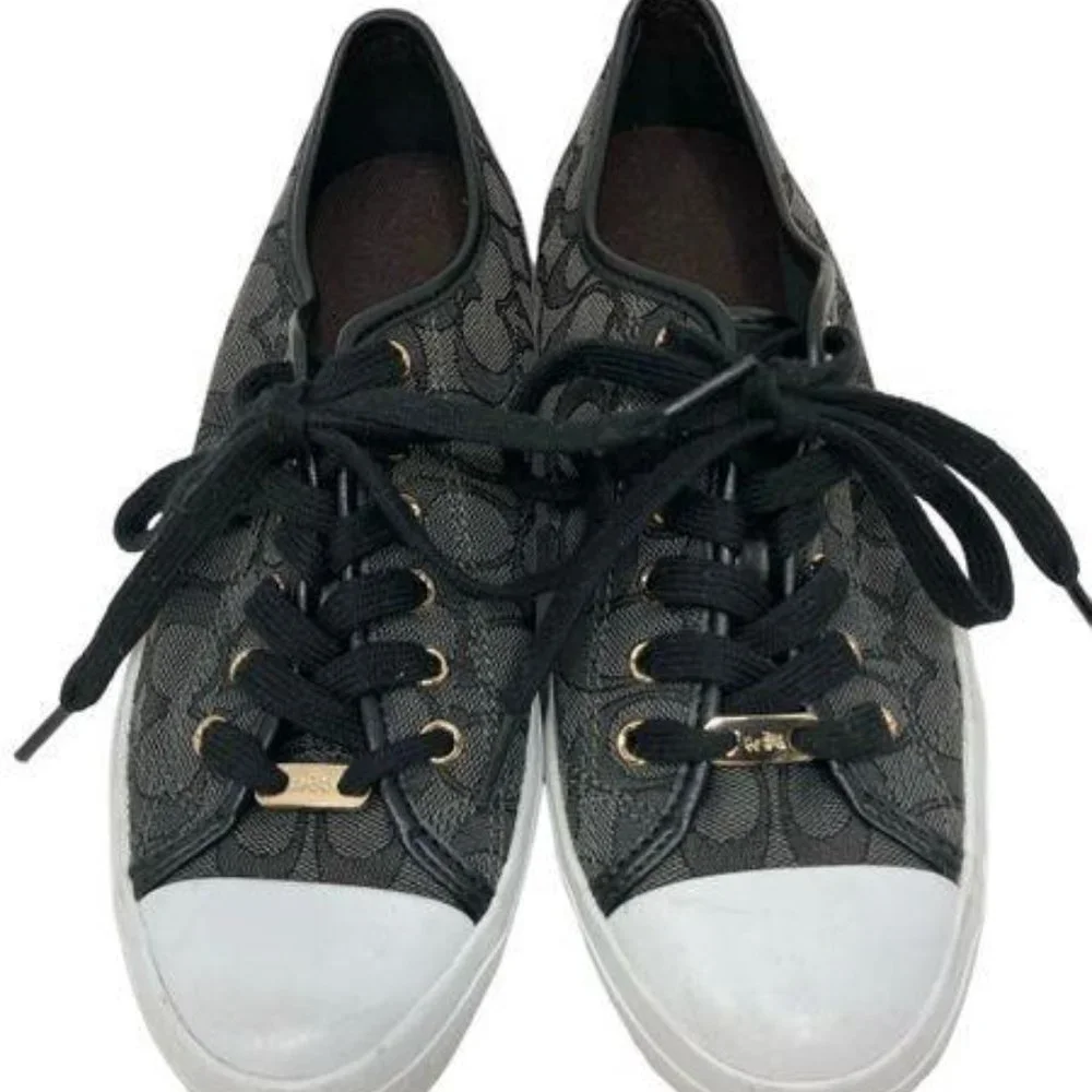 Ladies Coach designer sneaker - Picture 2 of 5